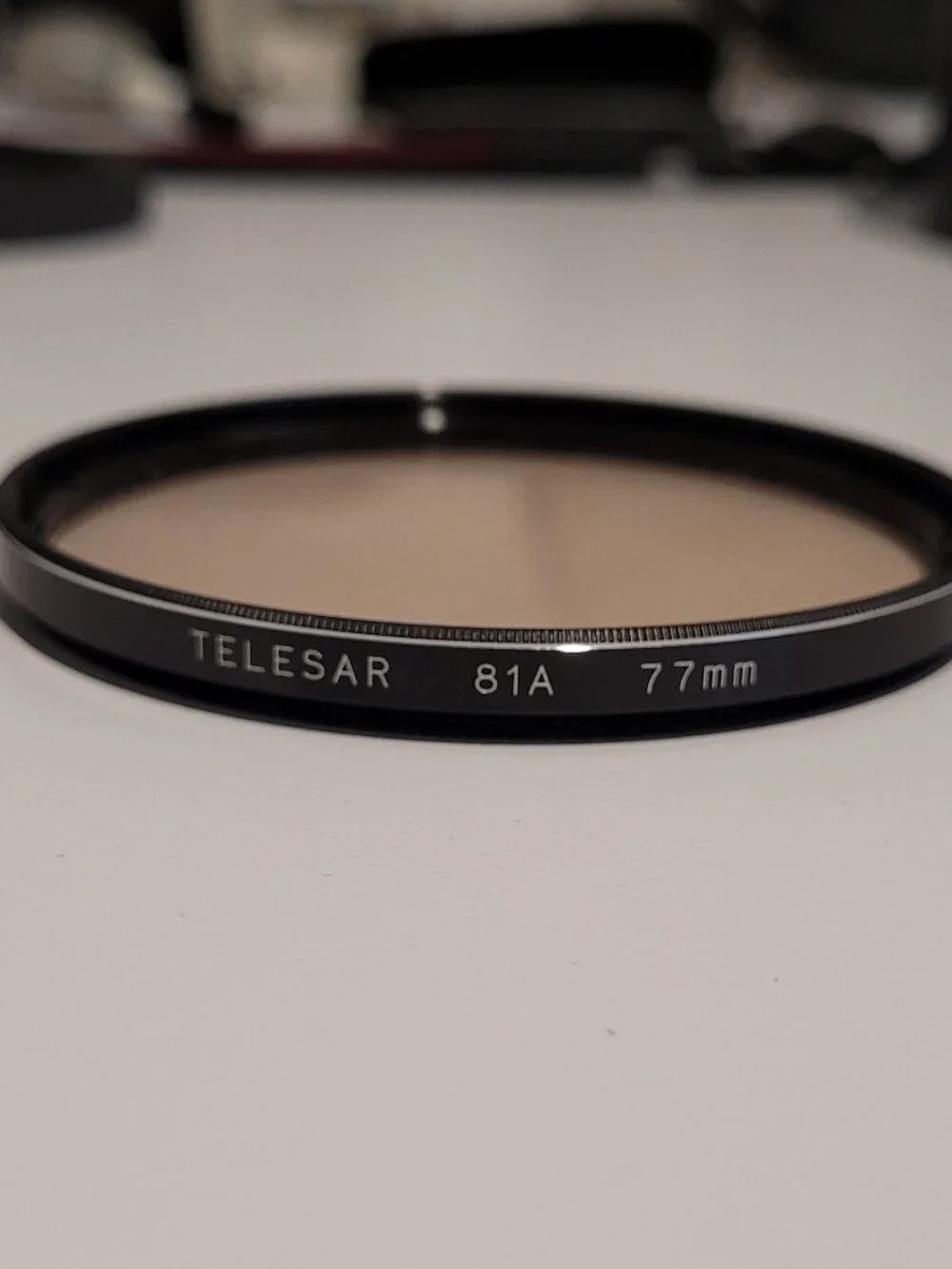 Telesar 81A 77MM Lens warm tint
